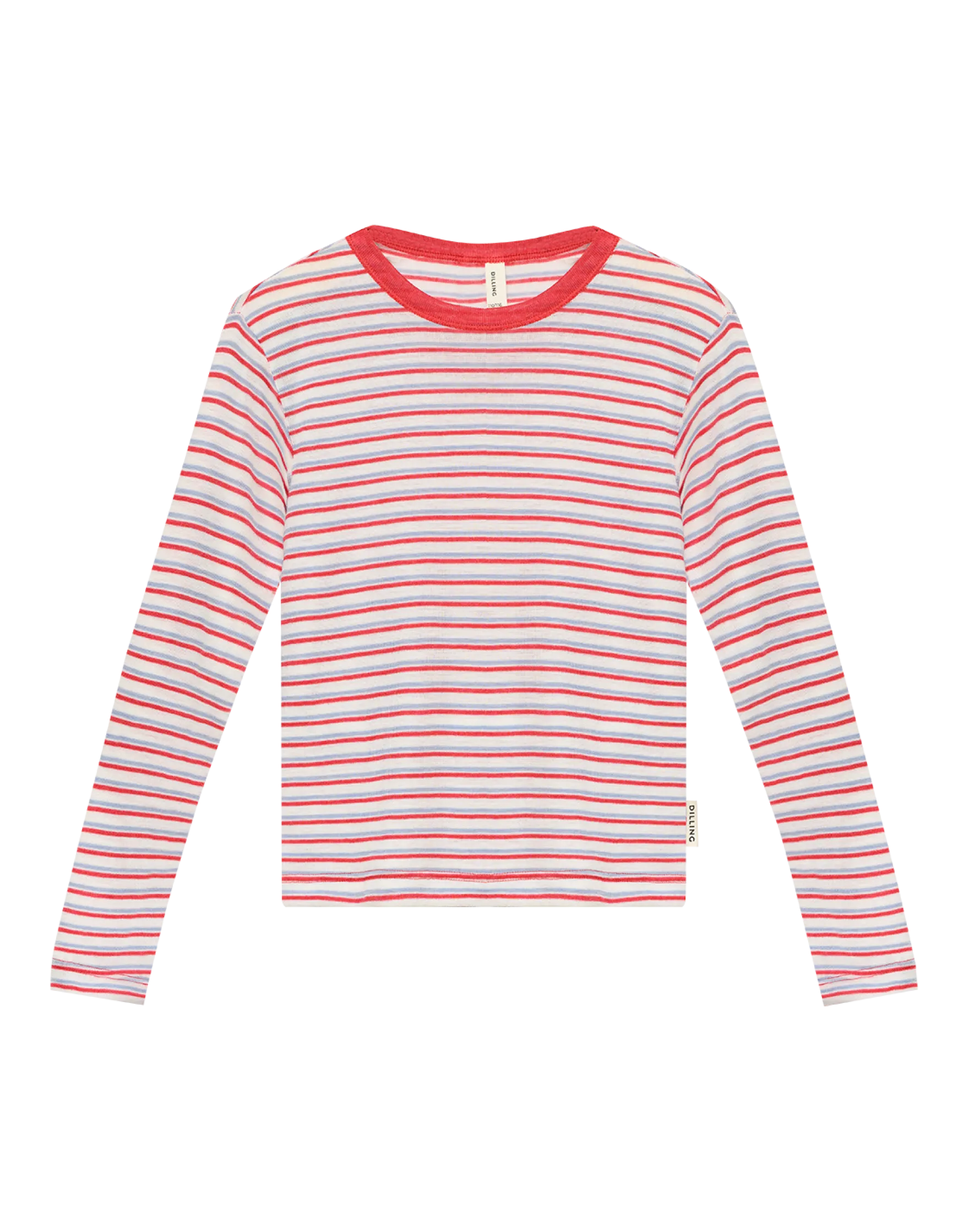 Bluse i merinould/silke til børn