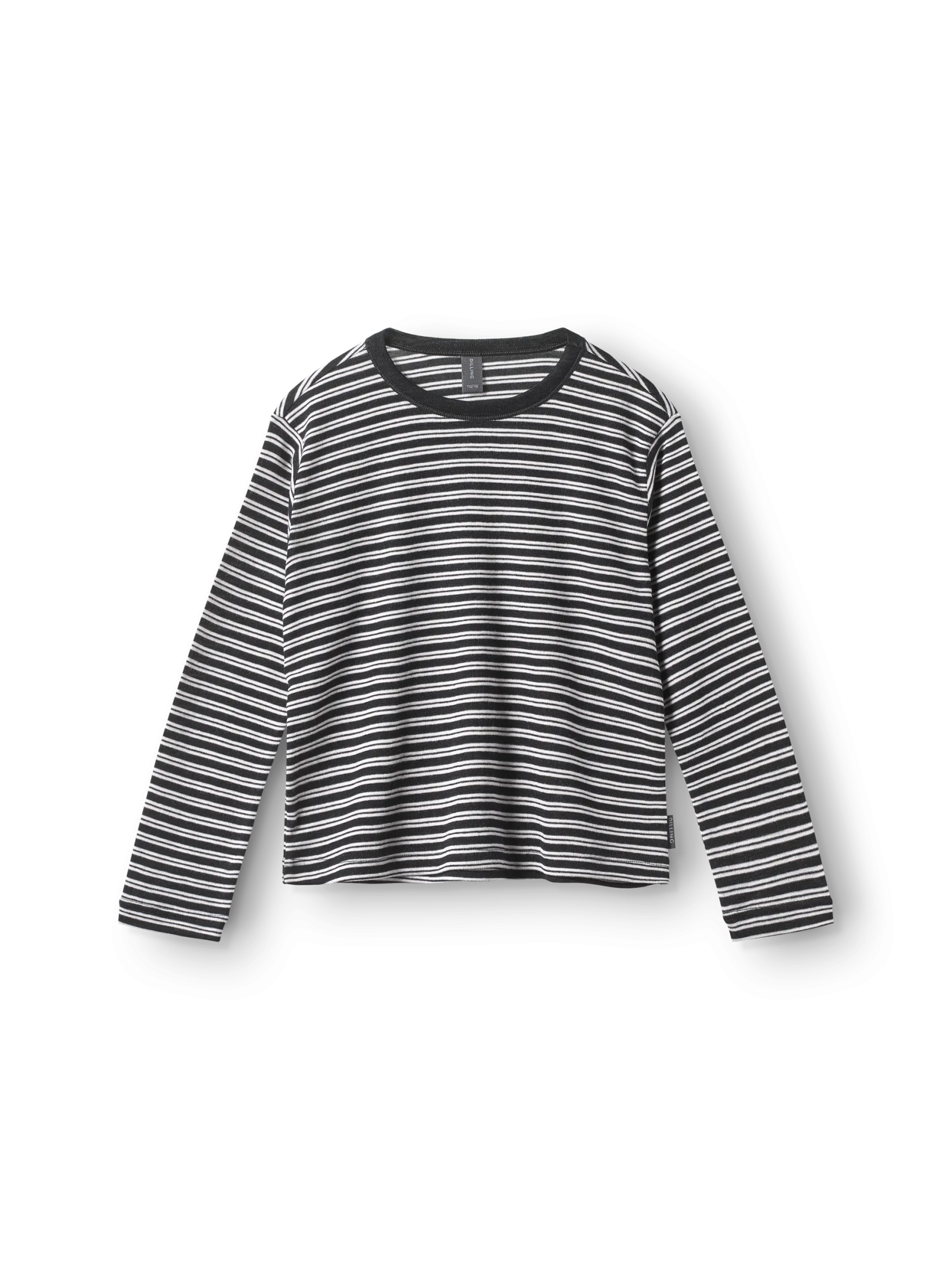 Bluse i merinould/silke til børn