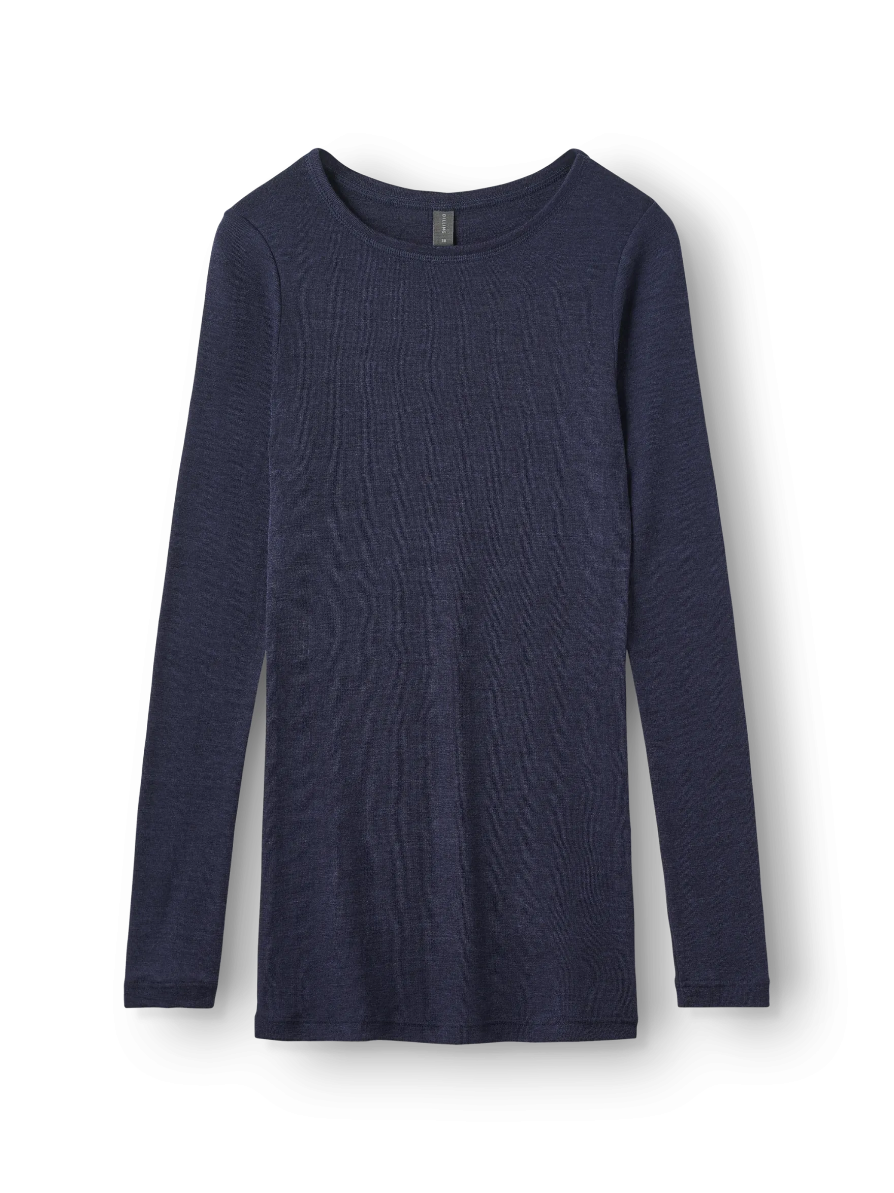 Bluse i merinould/silke til kvinder