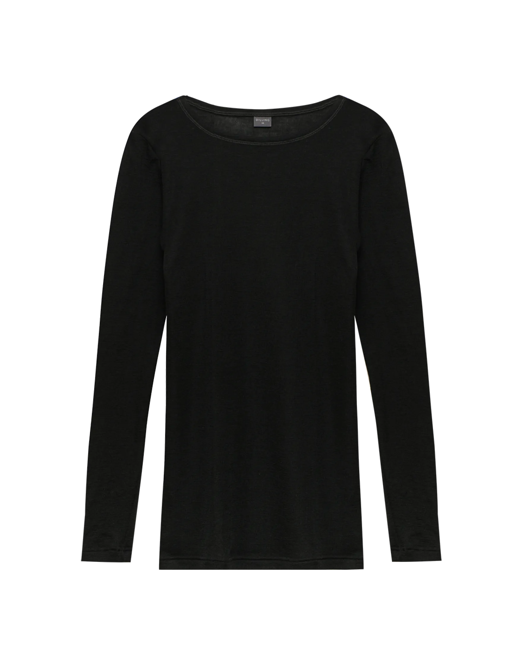 Bluse i merinould/silke til kvinder