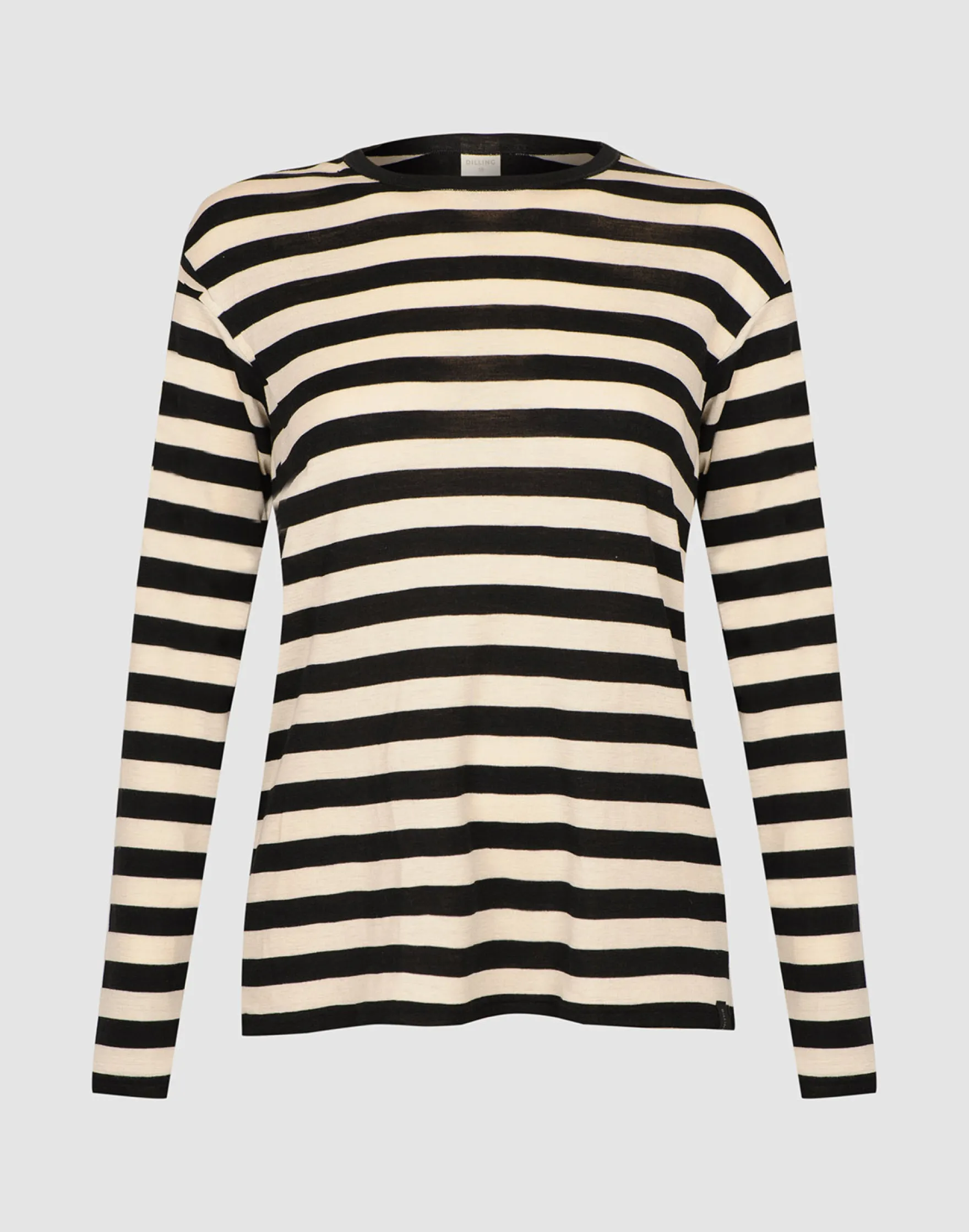 Bluse i merinould/silke til kvinder