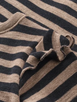 Bluse i merinould til baby
