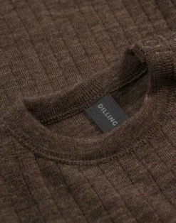 Bluse i merinould til baby