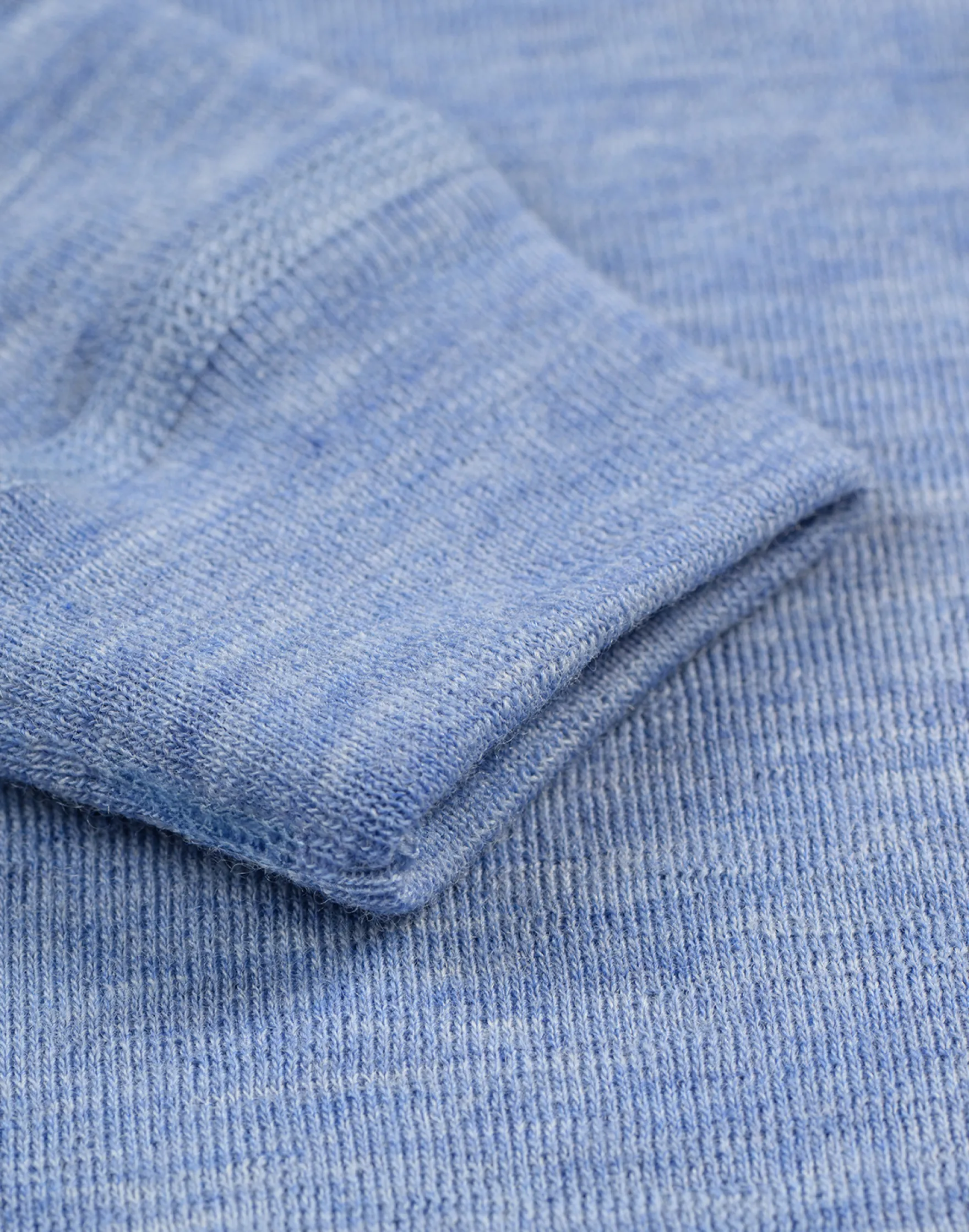 Bluse i merinould til baby