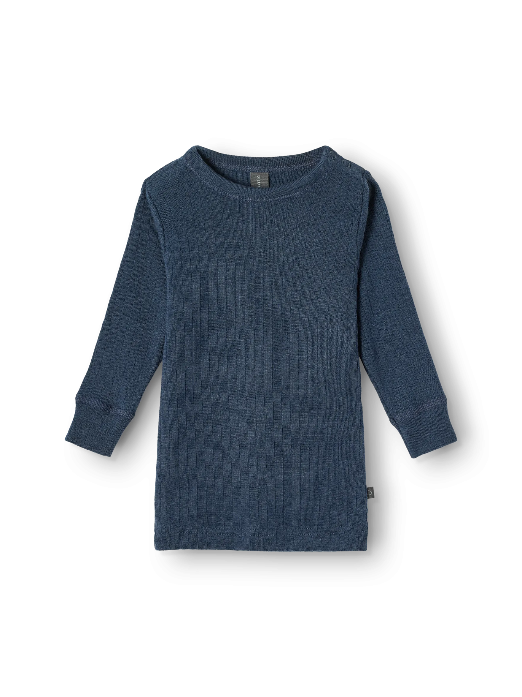 Bluse i merinould til baby