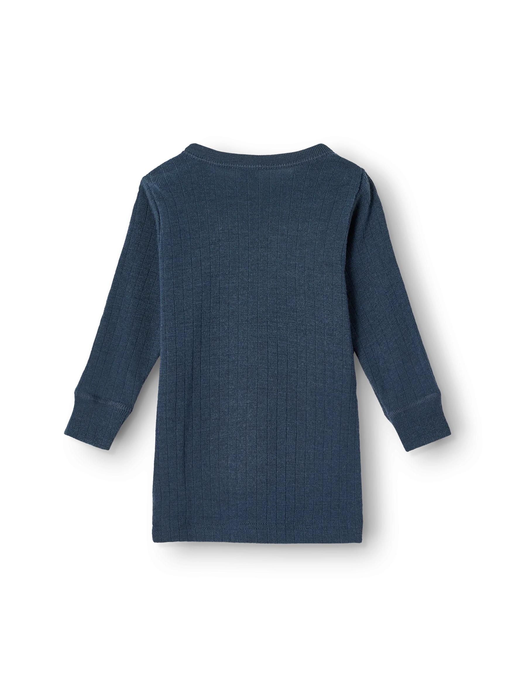 Bluse i merinould til baby
