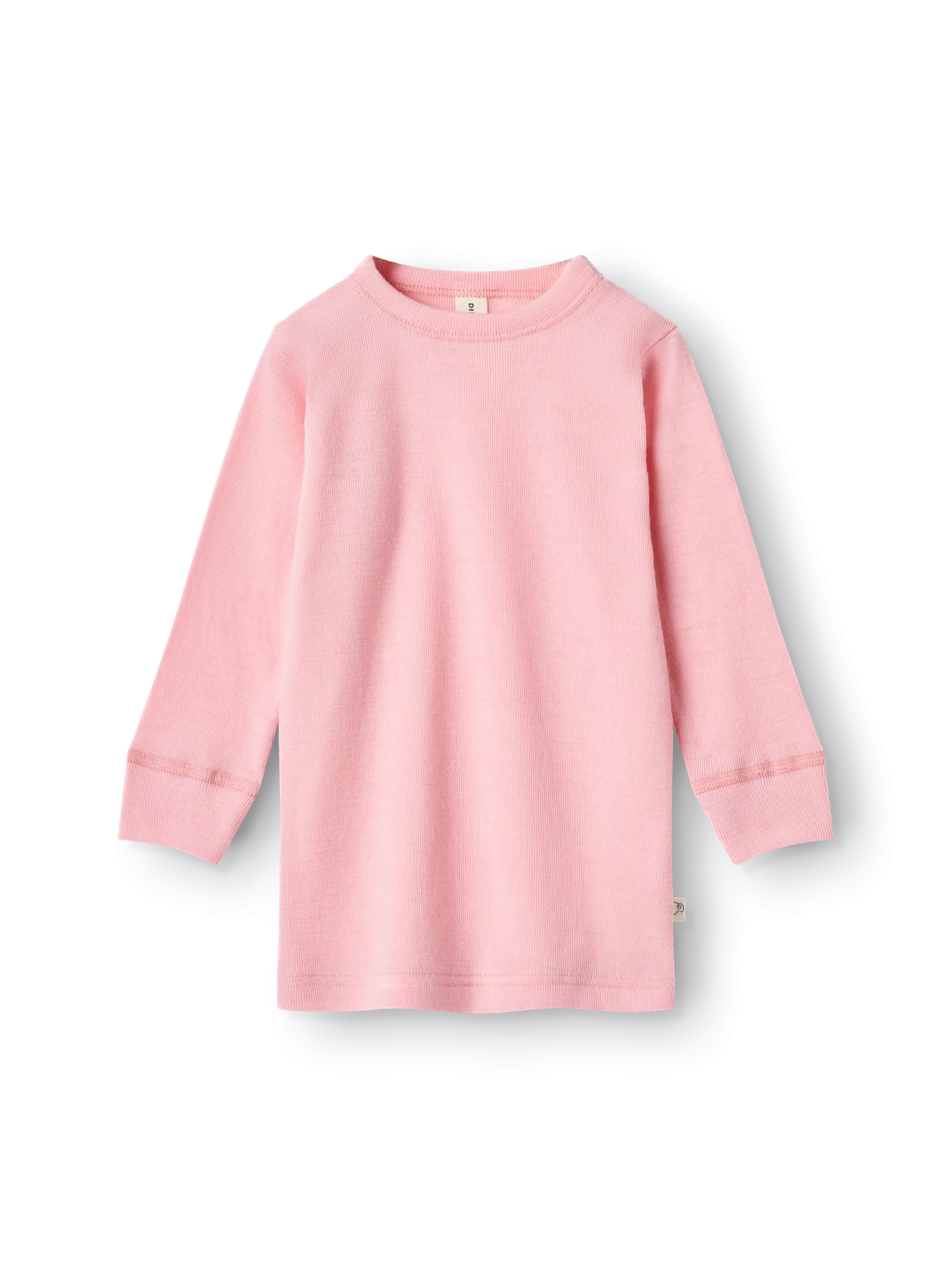 Bluse i merinould til baby