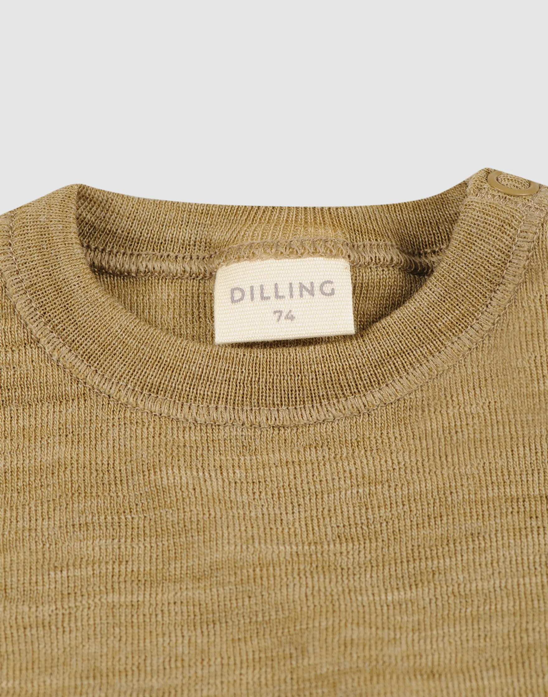 Bluse i merinould til baby