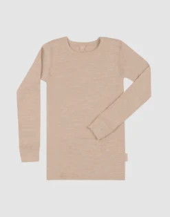 Bluse i merinould til børn