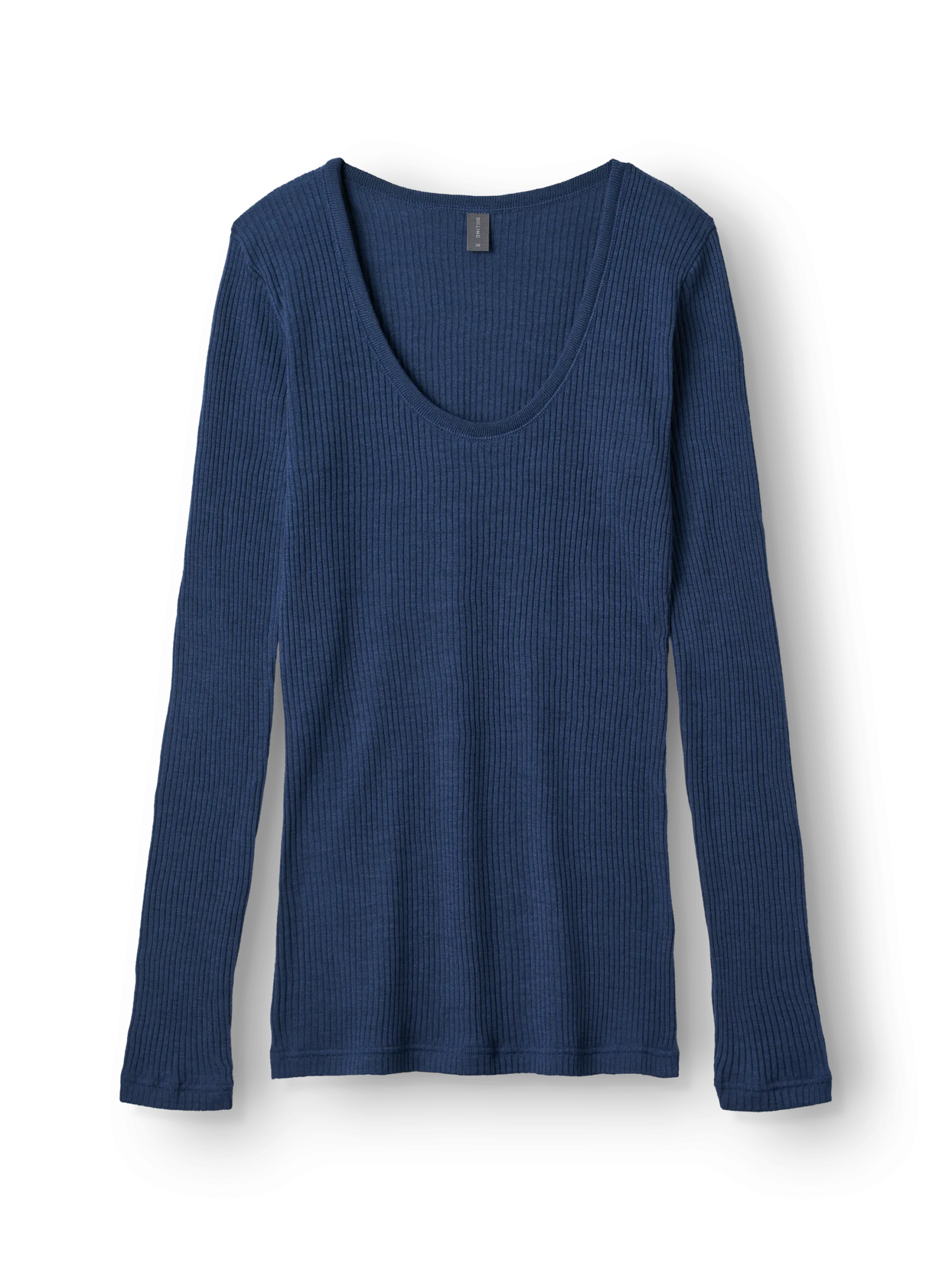 Bluse i merinould til kvinder