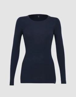 Bluse i merinould til kvinder