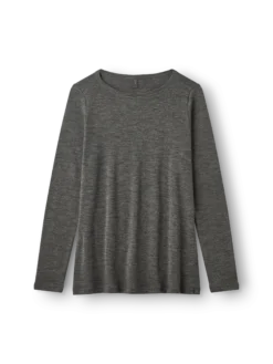 Bluse i merinould til kvinder