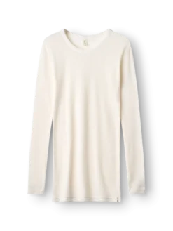 Bluse i merinould til kvinder