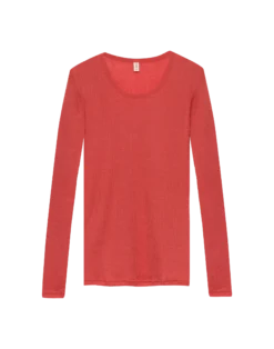 Bluse i merinould til kvinder