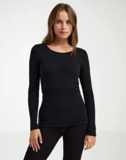 Bluse i merinould til kvinder