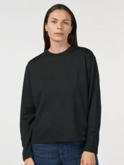 Bluse i merinould til kvinder