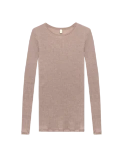 Bluse i merinould til kvinder