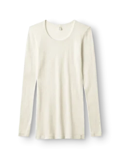 Bluse i merinould til kvinder