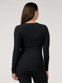 Bluse i merinould til kvinder