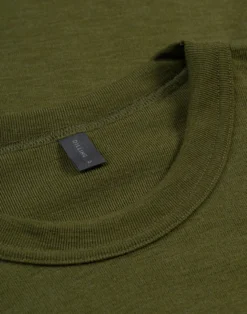 Bluse i merinould til mænd