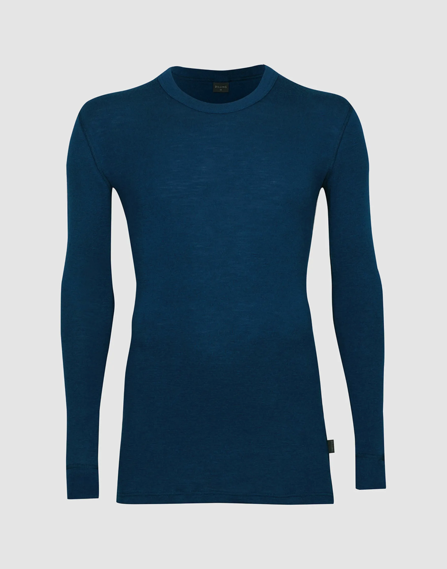 Bluse i merinould til mænd
