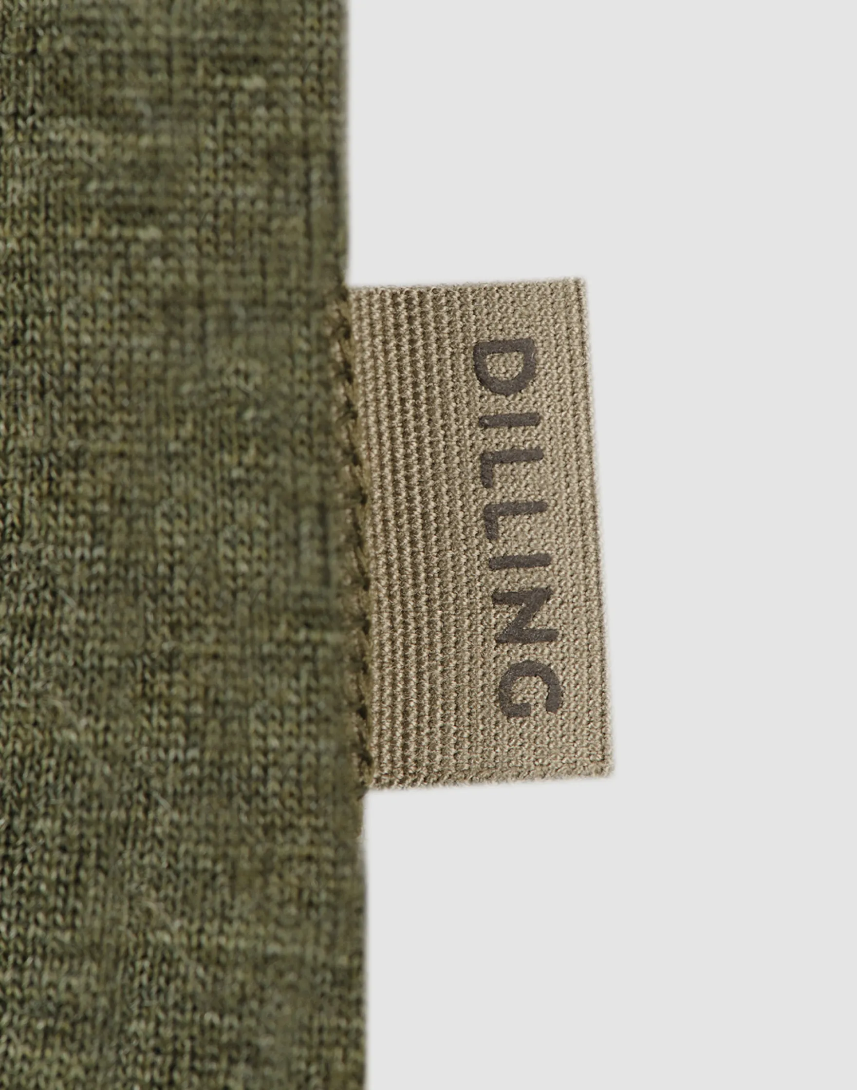Bluse i merinould til mænd