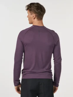 Bluse i merinould til mænd