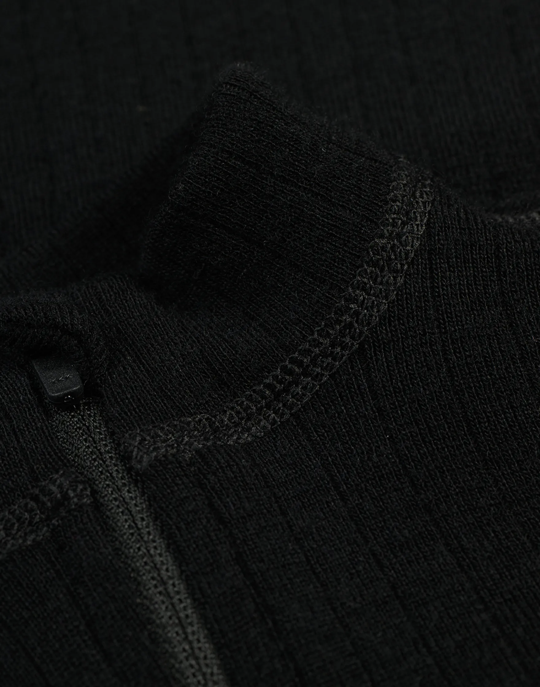 Bluse med half-zip til børn