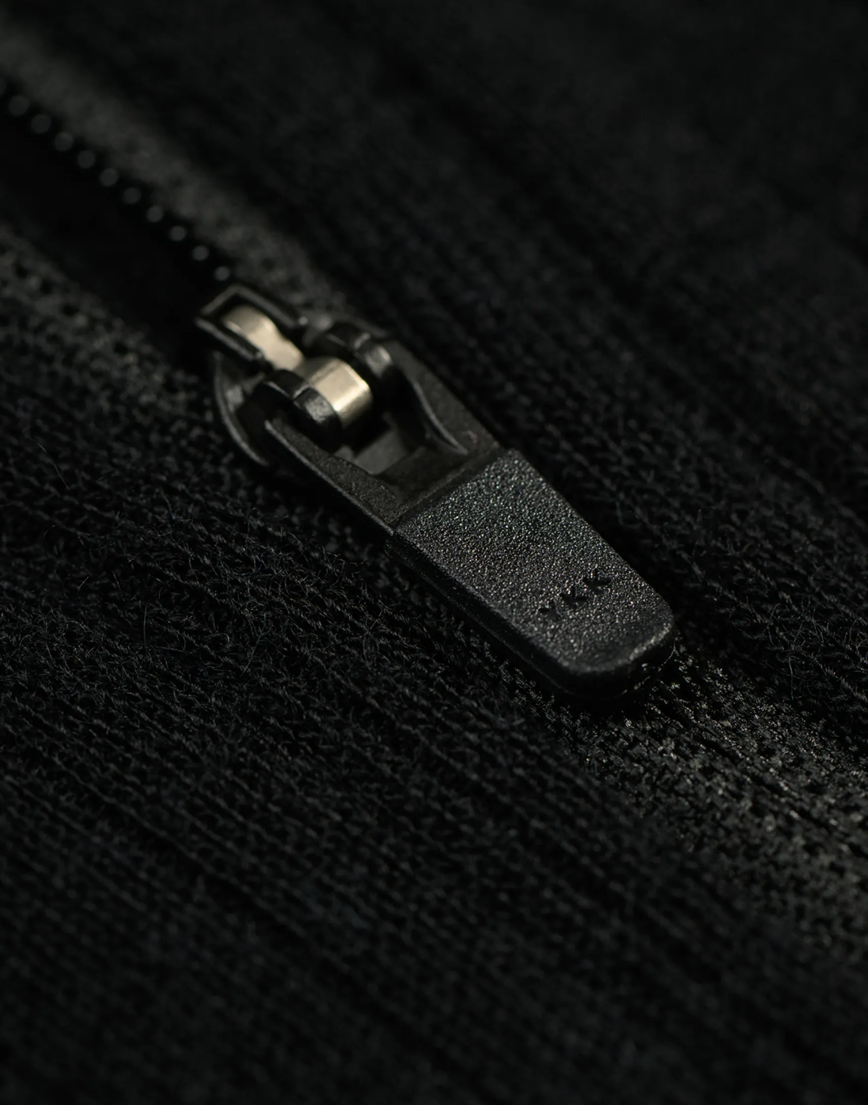Bluse med half-zip til børn