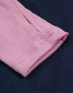 Bluse med lynlås i merinould til børn