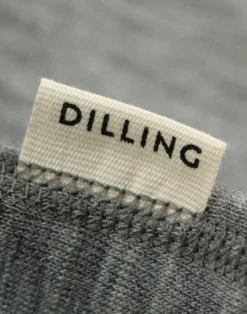 Bluse med V-hals i merinould til mænd