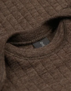 Body i merinould med korte ærmer til baby