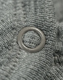 Body med lange ærmer i merinould til baby