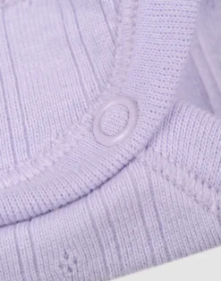 Body uden ærmer i bomuld til baby