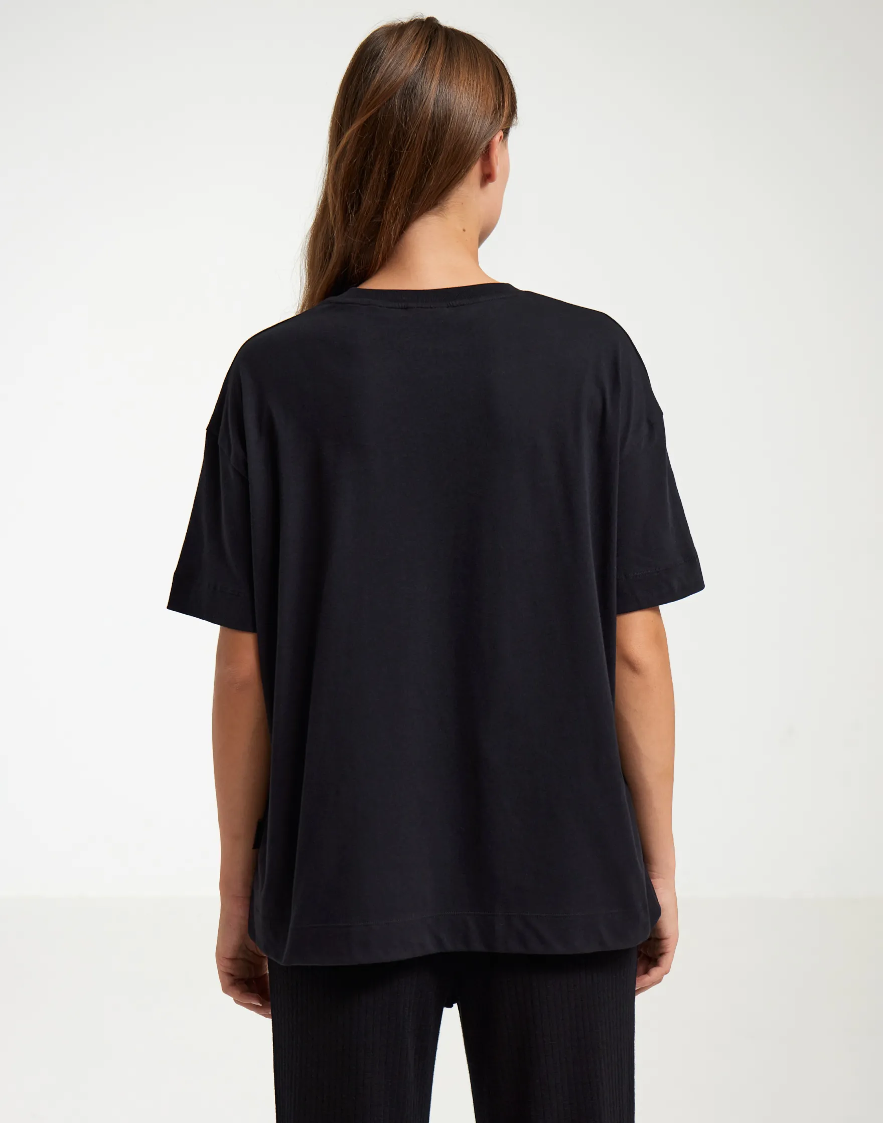 Boxy T-shirt i bomuld til kvinder