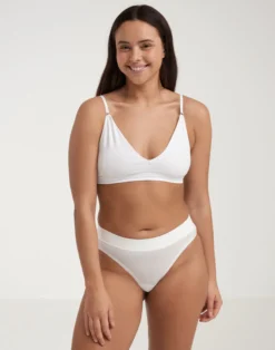 Bralette i bomuld til kvinder