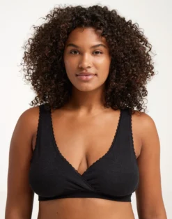 Bralette i merinould/silke til kvinder