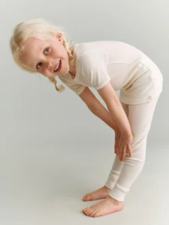 Børne merinouldleggings
