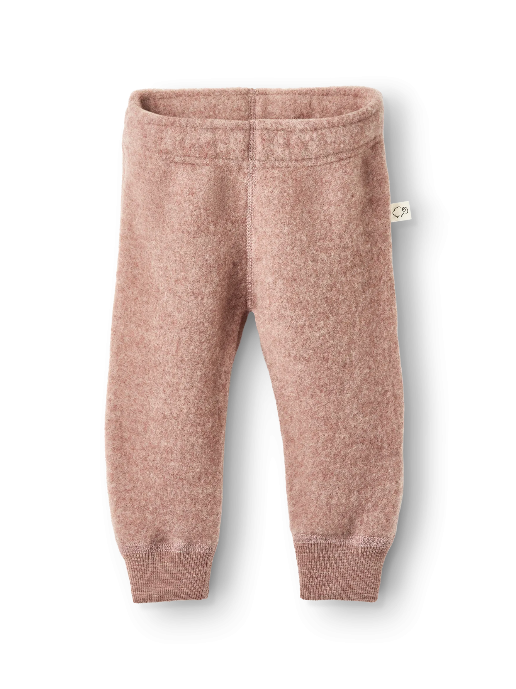 Bukser i merinouldfleece til baby