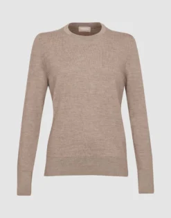 Crew neck i merinould til kvinder
