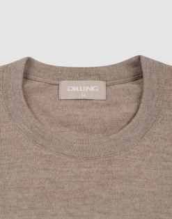 Crew neck i merinould til kvinder