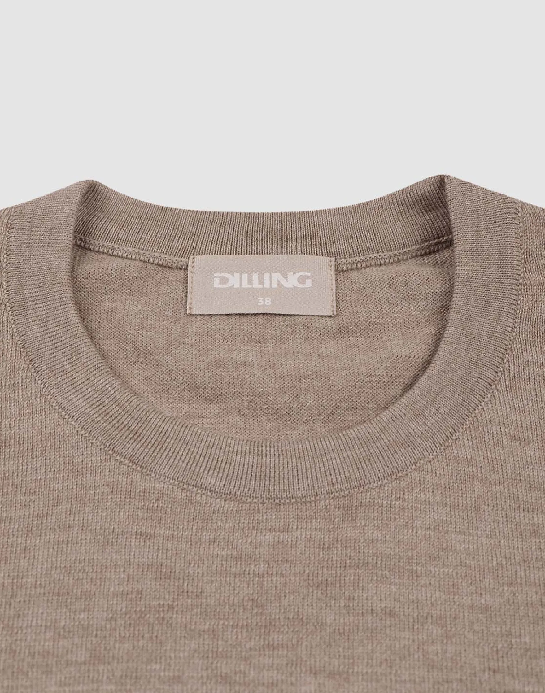 Crew neck i merinould til kvinder