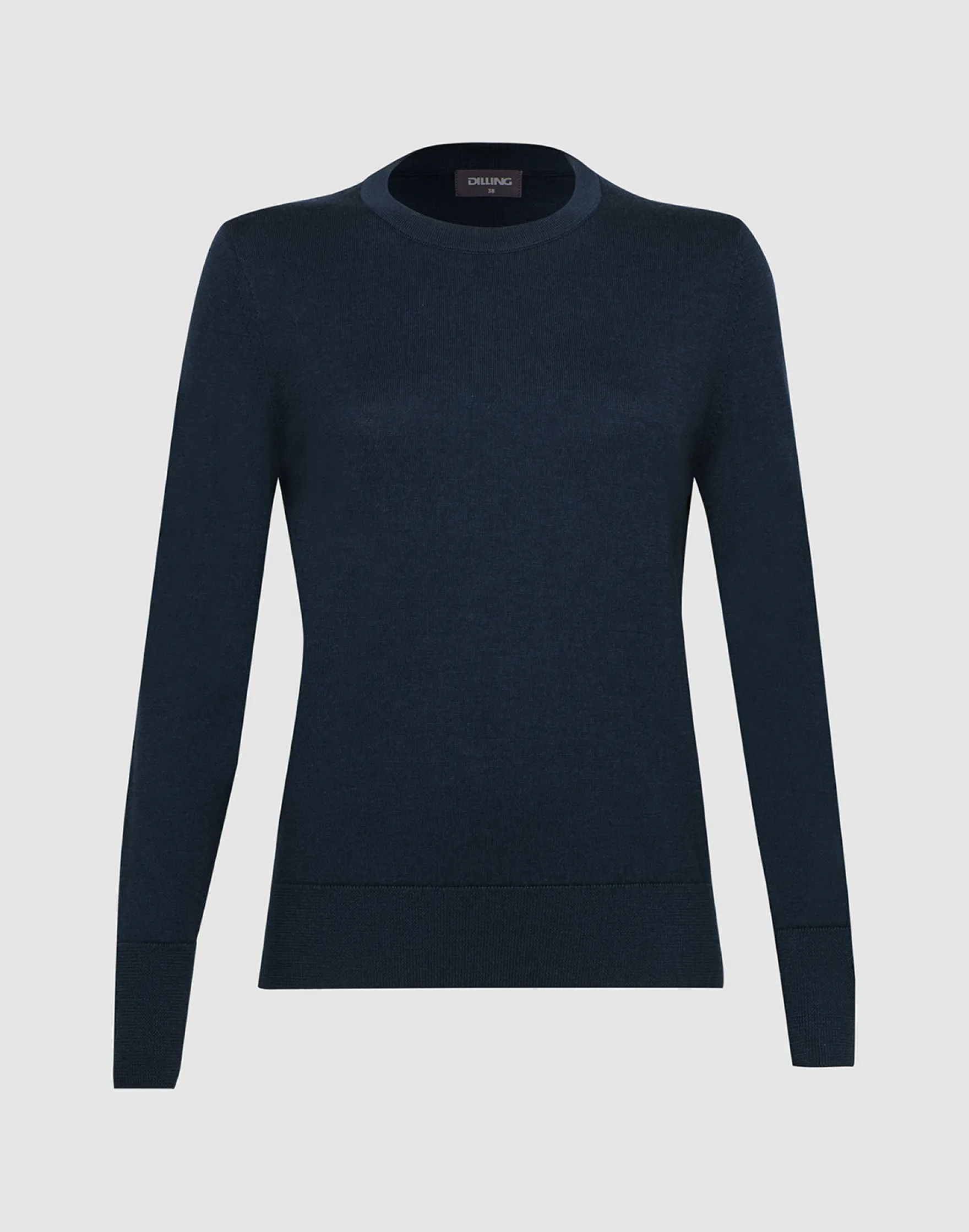 Crew neck i merinould til kvinder