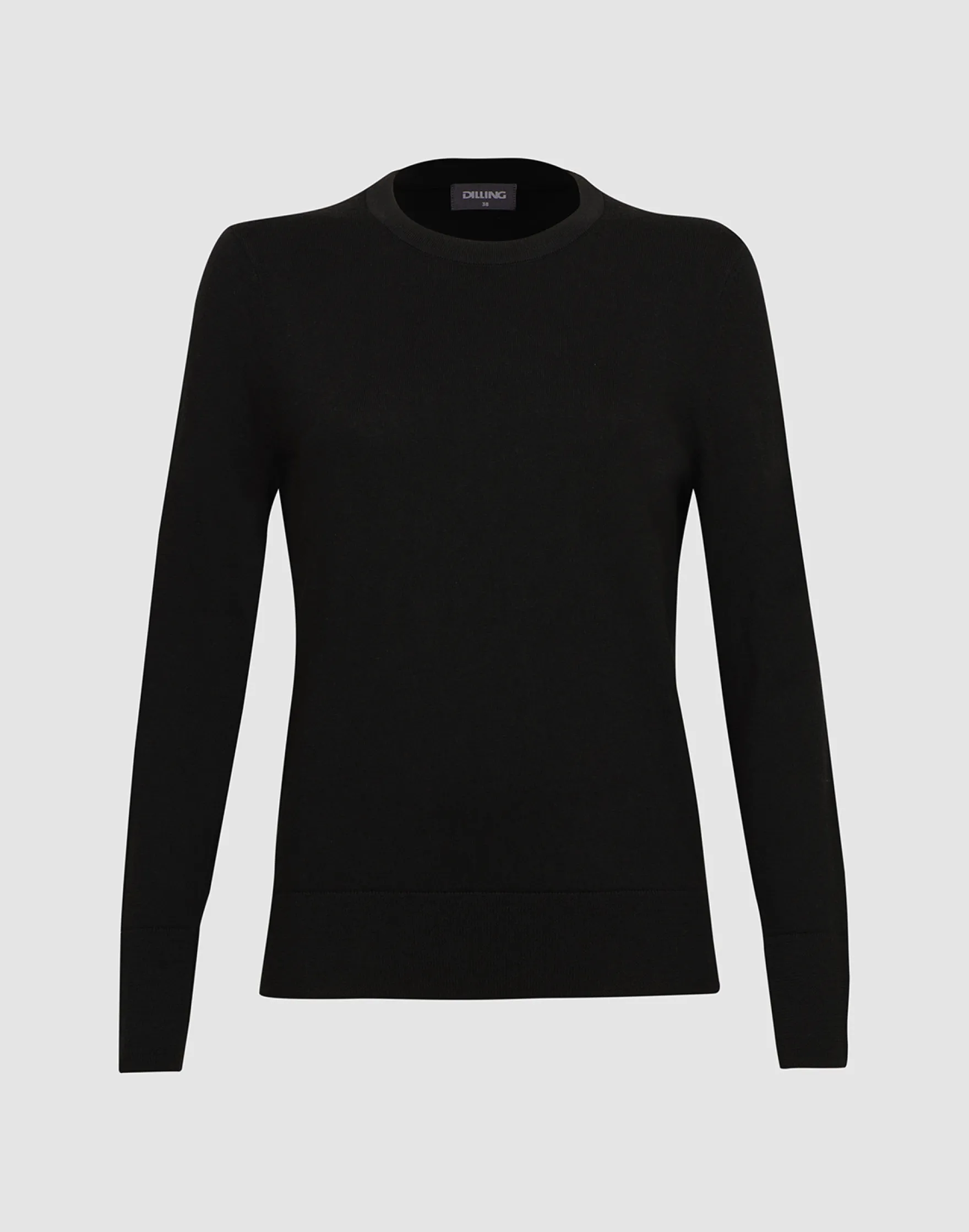 Crew neck i merinould til kvinder