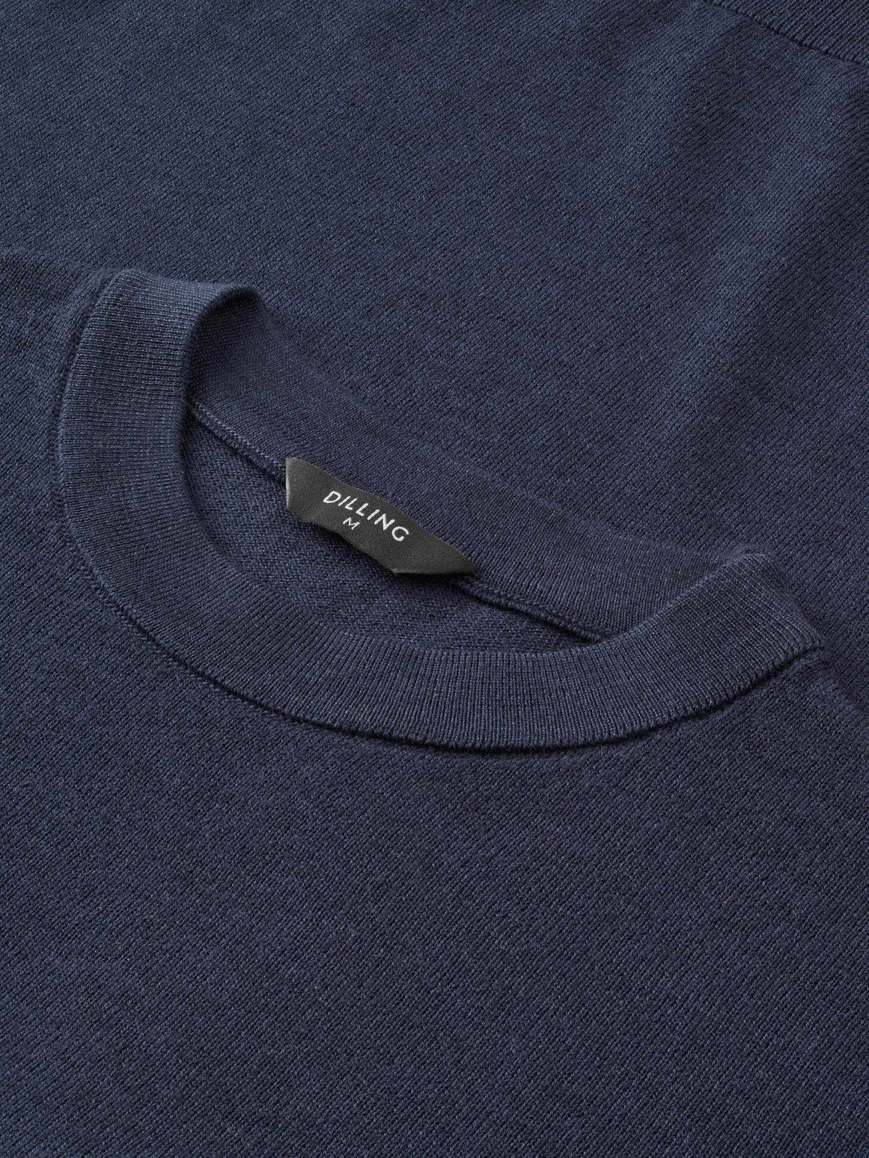 Crew neck i merinould til mænd