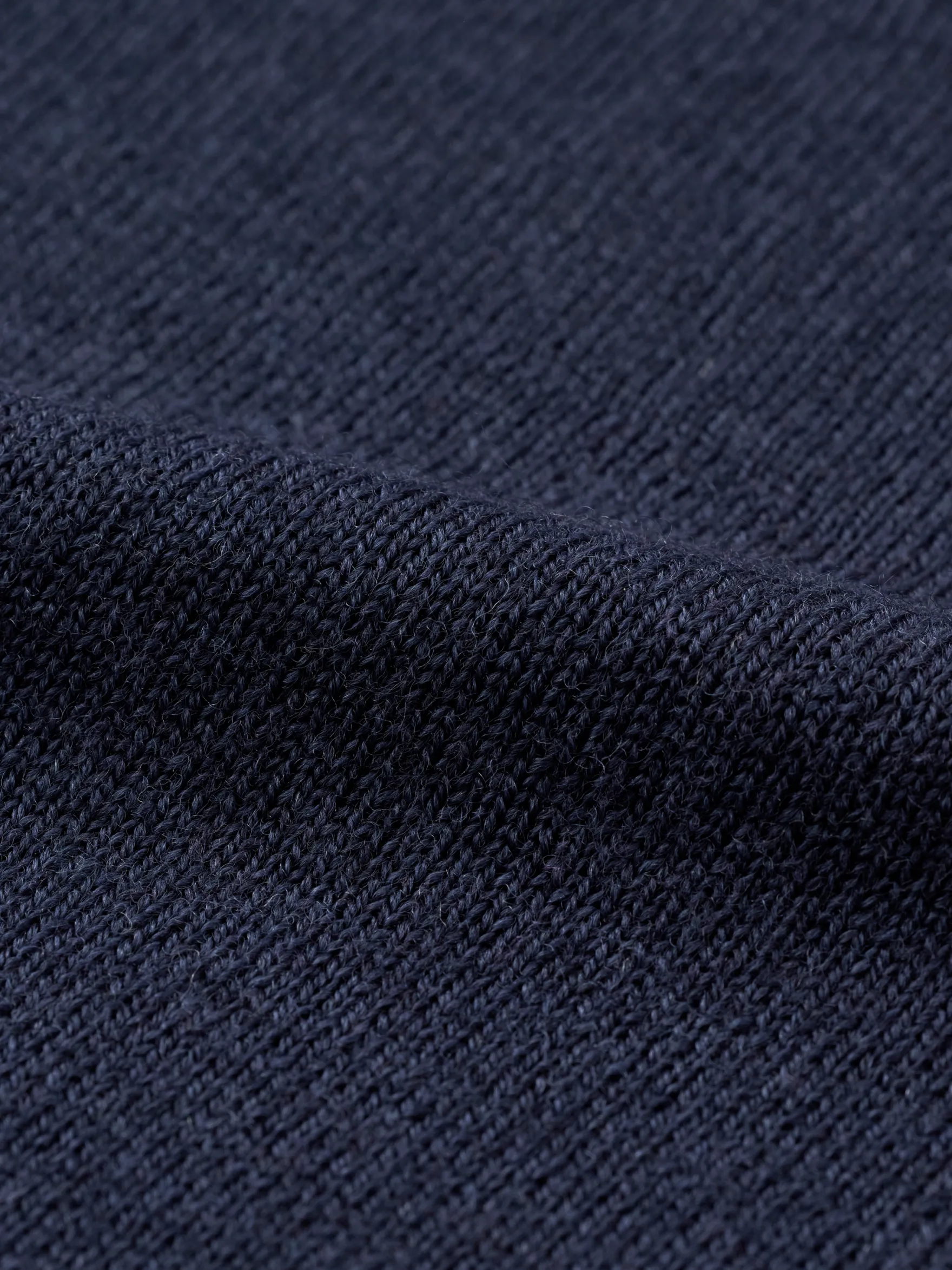 Crew neck i merinould til mænd