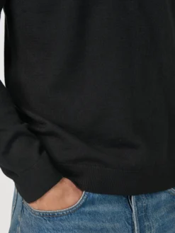 Crew neck i merinould til mænd