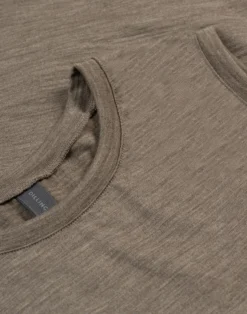 Cropped tanktop i merinould til kvinder