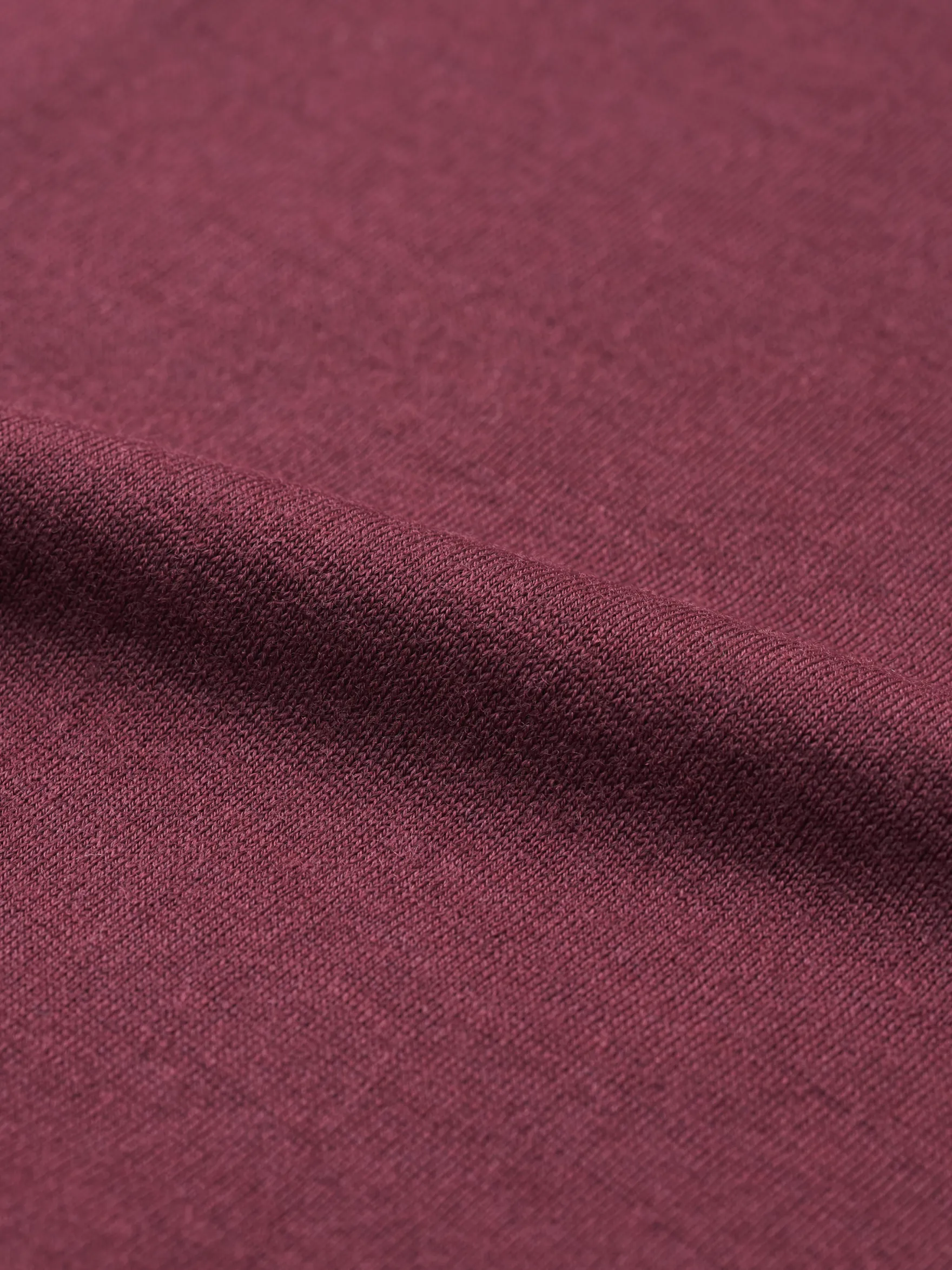 Half-zip bluse i merinould til børn