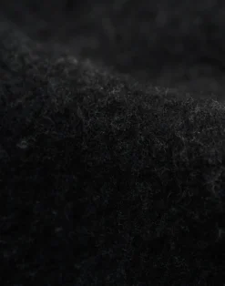 Half-zip jakke i merinouldfleece til mænd